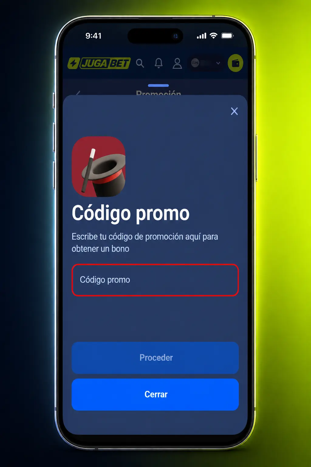 Pasos para usar los bonos de Jugabet en Chile: regístrate, deposita, ingresa el código promocional y confirma tu saldo.