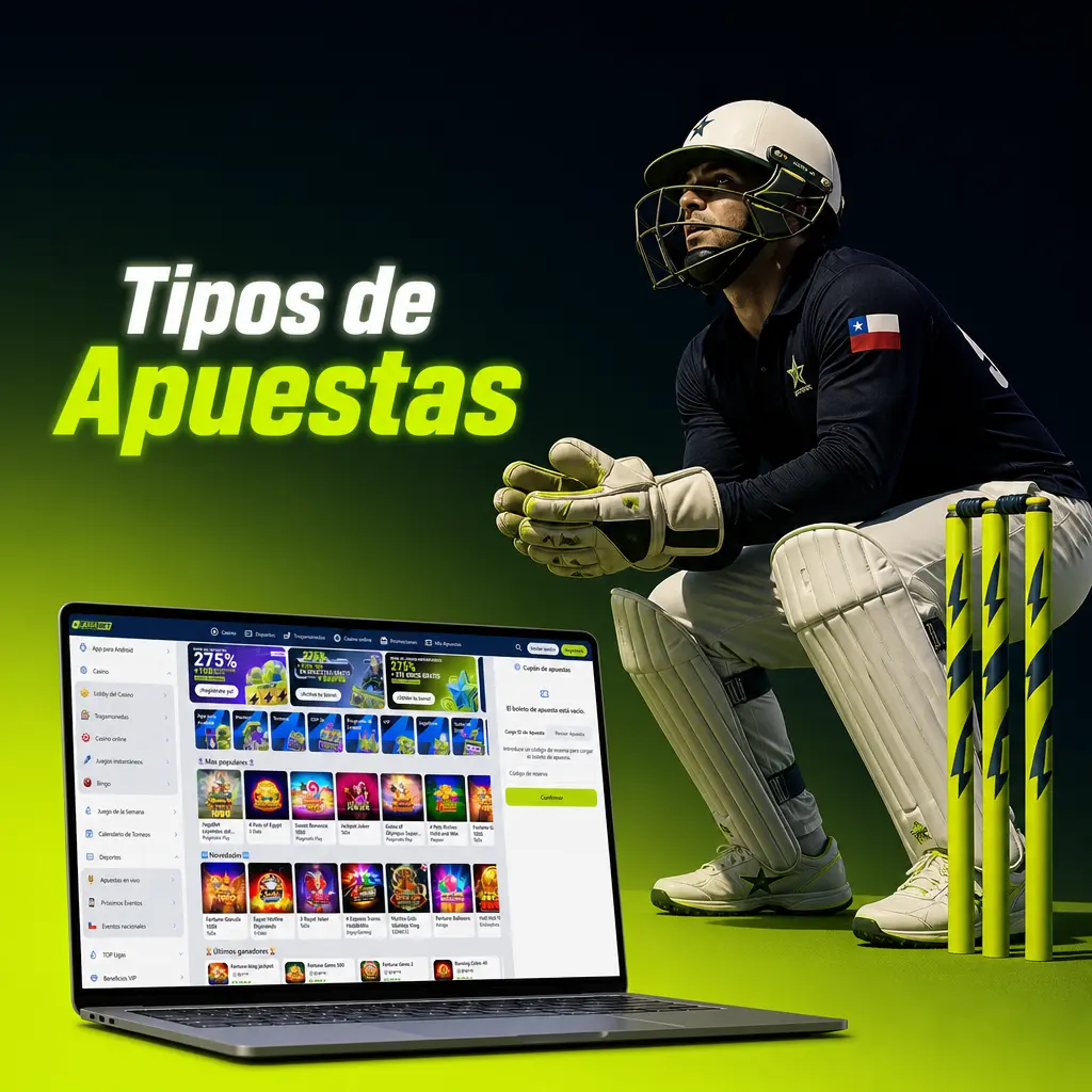 Tipos de apuestas en Jugabet online: simple, combinada y sistema según tus selecciones