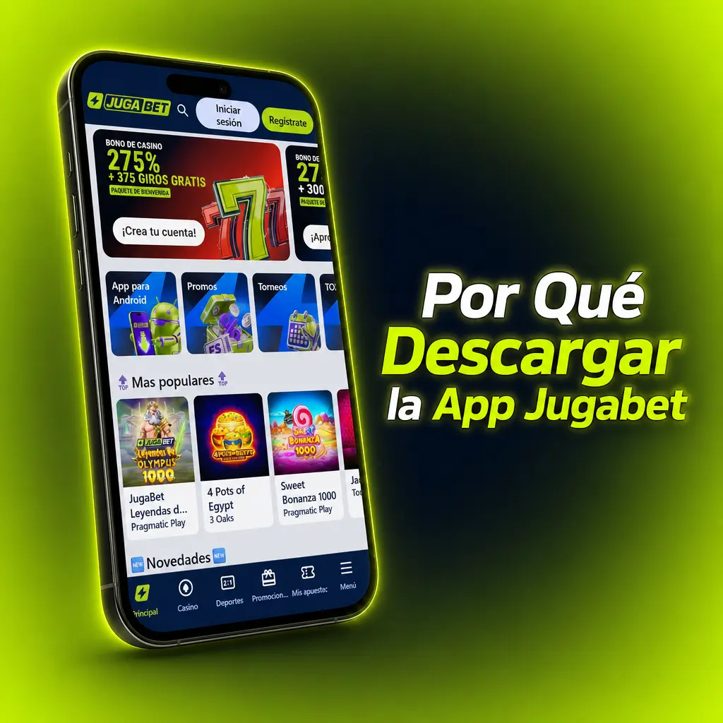 App Jugabet: carga rápida de cuotas, cash out en un toque y acceso con huella digital para apuestas y casino.